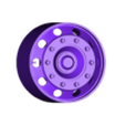 Roda dianteira parafusos  aparentes.stl Rodas caminhao