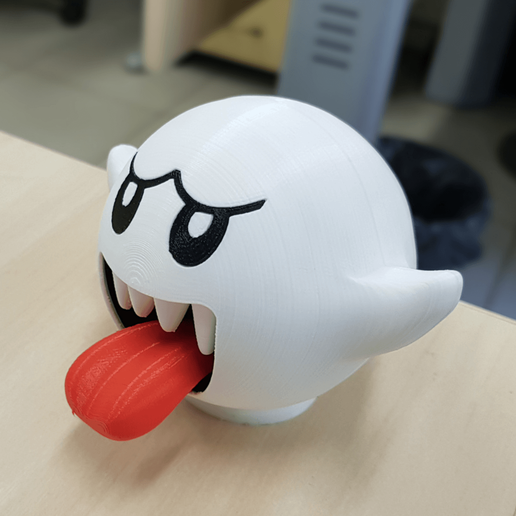Boo from Mario games - Multi color 3D model