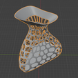 ju.png The Mesh Triangular Vase STL