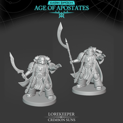 CrimsonSunsLorekeeper.png 3D file Crimson Suns Lorekeeper・3D printing design to download