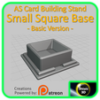 2e9bfcf2-9dad-45ce-86a5-dda34fb39ff1.png Alpha Strike Card Building Stand - Small Square Base (basic)