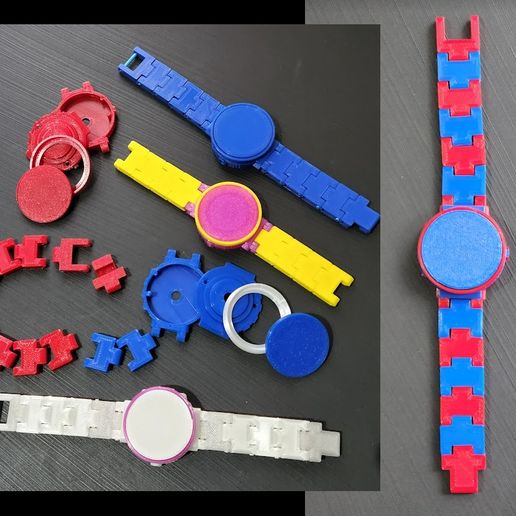 Fidget Watch 3D model