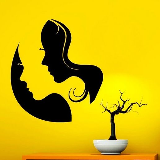 Beautiful Woman Face Art Special Wallpaper - 3D model önizlemesi