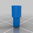 ButtonPlugShortie.png Archivo STL gratuito Mini linterna・Objeto imprimible en 3D para descargar