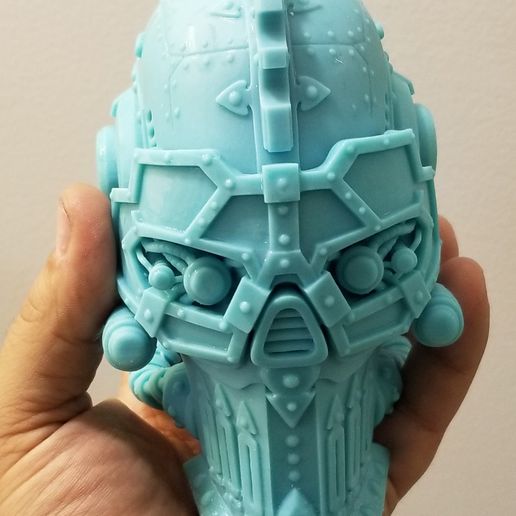 Emperor Titan Head with crew 3D model