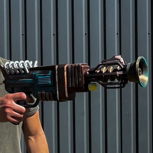 Recharger-Pistol-Replica-–-Fallout-New-Vegas-Blasters4Masters-10.jpg Recharger Pistol Fallout New Vegas Prop Replica