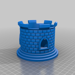 bf59ac13-a857-4323-916e-7f5bdb414053.png Free 3D file Castle Cup Holder・3D printable object to download, SpaceDog3D