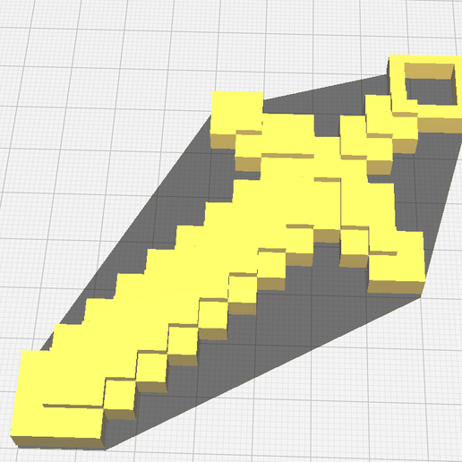 🔑 minecraft key ring・ STL File for 3D printing・Cults