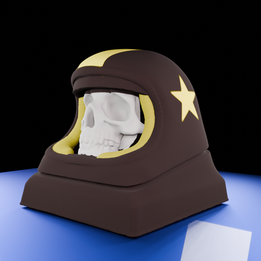 0001.png Star-Bound Trooper Helmet - Skull Visor Edition