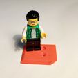 1-min.jpg Free STL file Lego mount for Prusa Extruder・3D printer model to download
