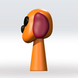 Loula2.png Sprunki OC Loula STL file 3D Model 3mf Multicolor Fanart