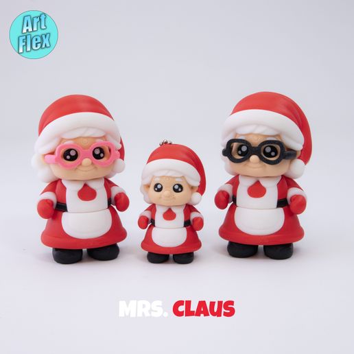 MrsClaus_02.jpg Flexi Sra. Claus STL/3MF