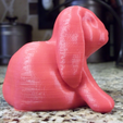 Capture d’écran 2017-09-21 à 11.49.48.png Free OBJ file Ducky The Lop Eared Bunny Remix No Supports Needed・3D printer design to download