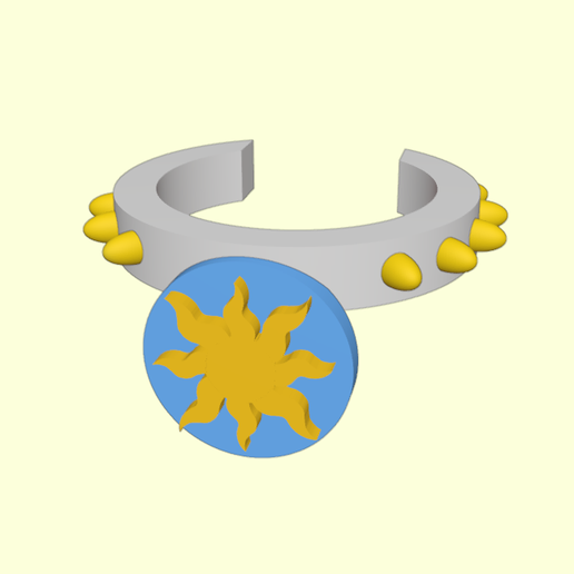 Necklace B5 - Sun (1) Plaque (1) for LPS Littlest Pet Shop accessories