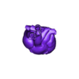 0 STL B.stl Coração humano ANATOMIA SISTEMA MUSCULAR