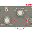 5.png Weather Radar Panel A320 Simulator ( Older Variants )
