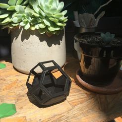 Plantygon - Modular Geometric Stacking Planter for Succulents