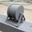 Picture-A4.jpg Model Railway - Cable Drum Jack and Stand