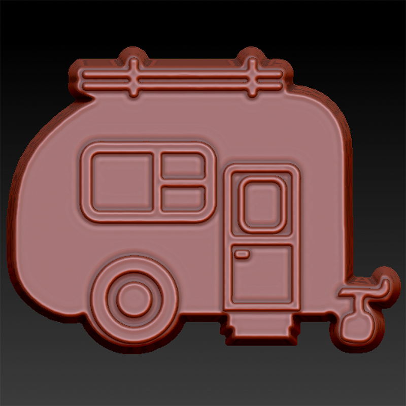 3D file Camper・3D print model to download・Cults