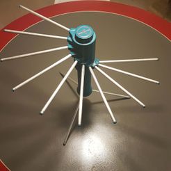 20200516_211529.jpg STL file Very Compact Foldable Pasta Dryer・3D printer design to download
