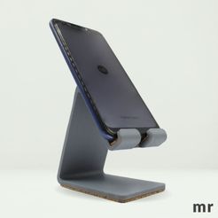 SOPORTE-PARA-MOVIL-SOBRE-MESA.jpg Holder for mobile, cell phone, smartphone, telephone. Support for mobile phone on table