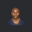 model.png Floyd Mayweather-bust/head/face ready for 3d printing