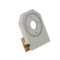 ender 3 support extruder.PNG SOPORTE DE LA FACHADA DE LA EXTRUSORA A ENDER3
