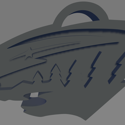 Minnesota-Wild.png STL file Minnesota Wild Keychain・3D printing design to download
