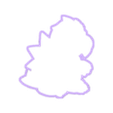 bowser cortador.stl Paper Mario Cookie Cutter