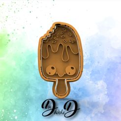 helado5-cookiecad.jpg Archivo STL cortante helado・Diseño imprimible en 3D para descargar