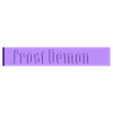 Frost Demon.stl Gloomhaven Initiative Tracker Bars
