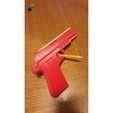 f4ce989e79628276ad0f19929aad3775_preview_featured.jpg STL file Print in Place Rubber Band Gun・Template to download and 3D print