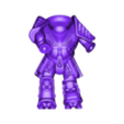 Gigant_Dwarf_Terminator_Pos3_BODY.stl Cyborg giant dwarf terminator 3 pose