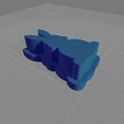 Bunny-2-Stamp.png Free STL file Easter Cookie mold. Cookie Cutter Pack duo・3D printing template to download