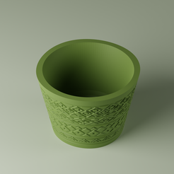 3D-Planter-Pot-3_2.png Файл STL 3D горшок для растений 3 - BOHO POT・Дизайн для загрузки и 3D-печати