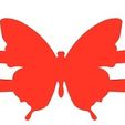 Protegeorejas mariposa rojo.jpg Butterfly Ear Protector