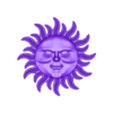 sun.stl sun pendant 3d model