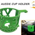 VB CAR ebay.JPG Download STL file Aussie Car Cup Holder • 3D printable model, Custom3DPrinting