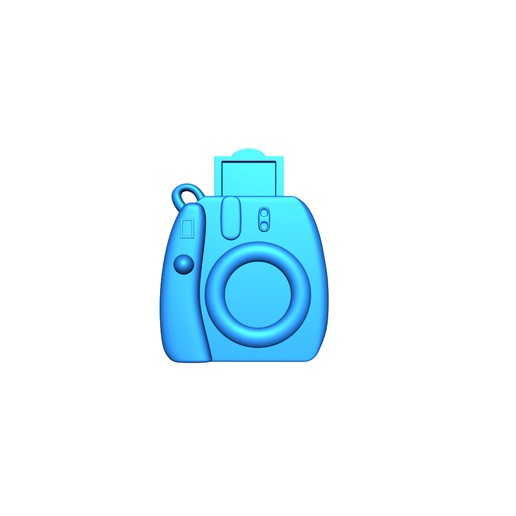 camera keychain 3D model