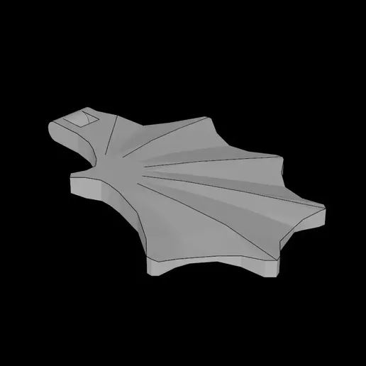 Lego Compatible (6133.dat) Animal Dragon Wing | 3D Printable STL