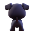 015.png Low-Poly Pup - Personnage de chien mignon pour le rigging et l'impression 3D