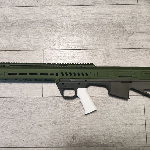 🔫 RM277 body kit for HPA bullpup M4 conversion v00・ STL File for 3D ...