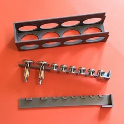 1b86d00741c4539d746e14dbeaeacef5_preview_featured.jpg STL-Datei Smoking-Manschettenknopf- und Ohrstecker-Halter-Box kostenlos・3D-Druck-Vorlage zum herunterladen