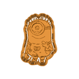 model.png Despicable Me, Minions (7)  CUTTER AND STAMP, COOKIE CUTTER, FORM STAMP, COOKIE CUTTER, FORM