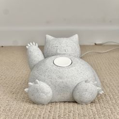 IMG_0740.jpg Fichier STL Snorlax Chargeur pour Apple Watch・Plan à imprimer en 3D à télécharger
