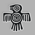 1.png Mayan Aztec Bird Bird Mayan Coasters