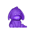 KNITTED EEYORE.stl Eeyore from Winnie the Pooh Knitted - Crochet