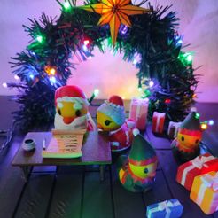 1.jpg Christmas Diorama (Rubber Duck, Christmas gifts and more)
