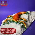 00 FACTORY SI ay] Se Ud NL 8 NO SUPPORTS FLEXI PRINT-IN-PLACE SEA SCORPION