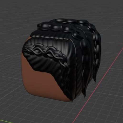 HAIR 84 CUSTOM POP 3D model